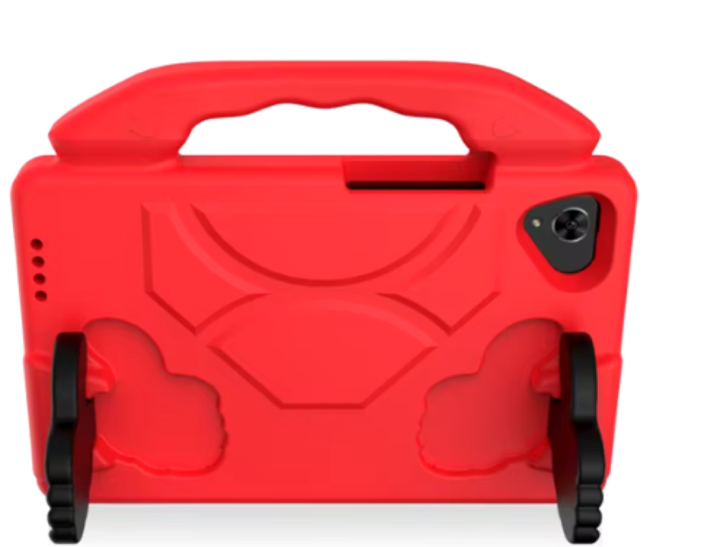 Carcasa Niños Anti-golpes Para Tablet Samsung A9 8.7 X110 Rojo-0