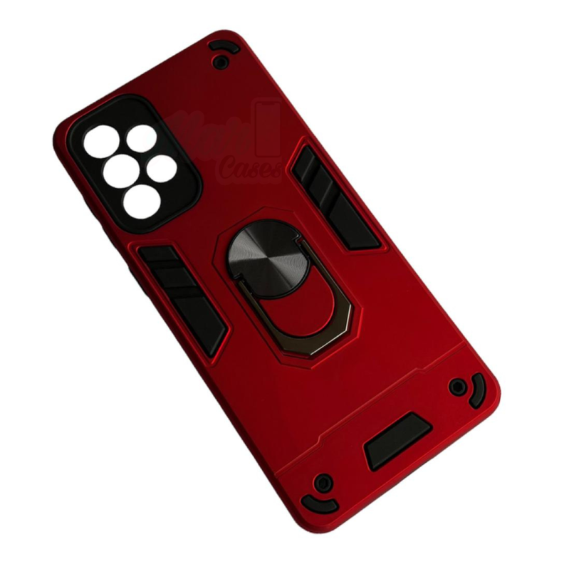 Carcasa Para Samsung A53 5g Anti Golpes Anillo Rojo-0