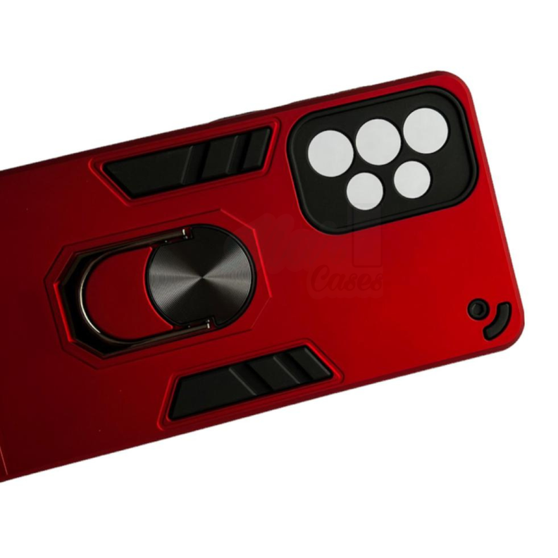 Carcasa Para Samsung A53 5g Anti Golpes Anillo Rojo-2