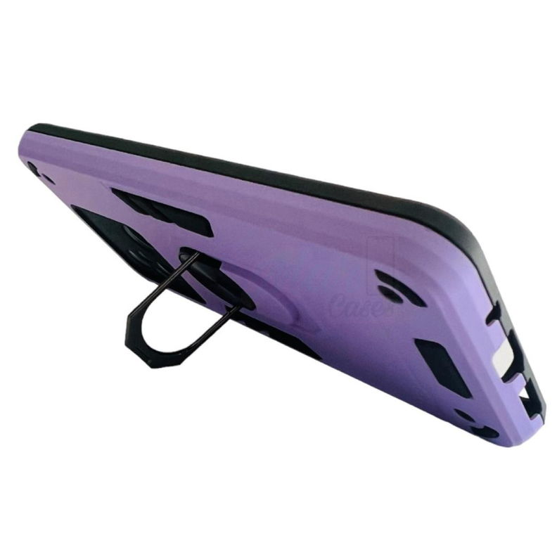 Carcasa Para Xiaomi Redmi 12c Anti Golpes Anillo Lila-2
