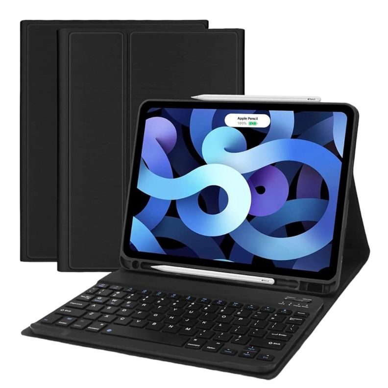 Funda Con Teclado Negro Para iPad Air 11 M3 2025-0