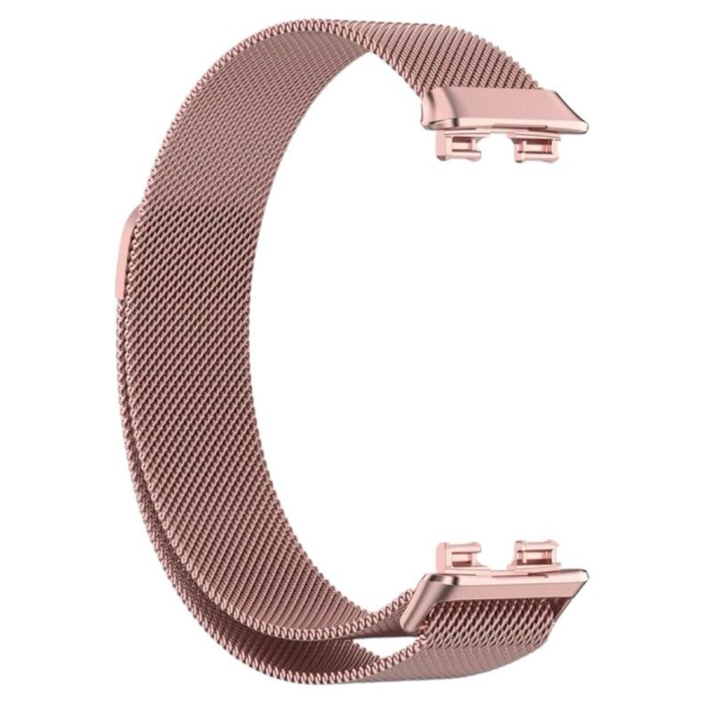 Correa De Repuesto Metálicas Para Huawei Honor Band 8 Rosado-2