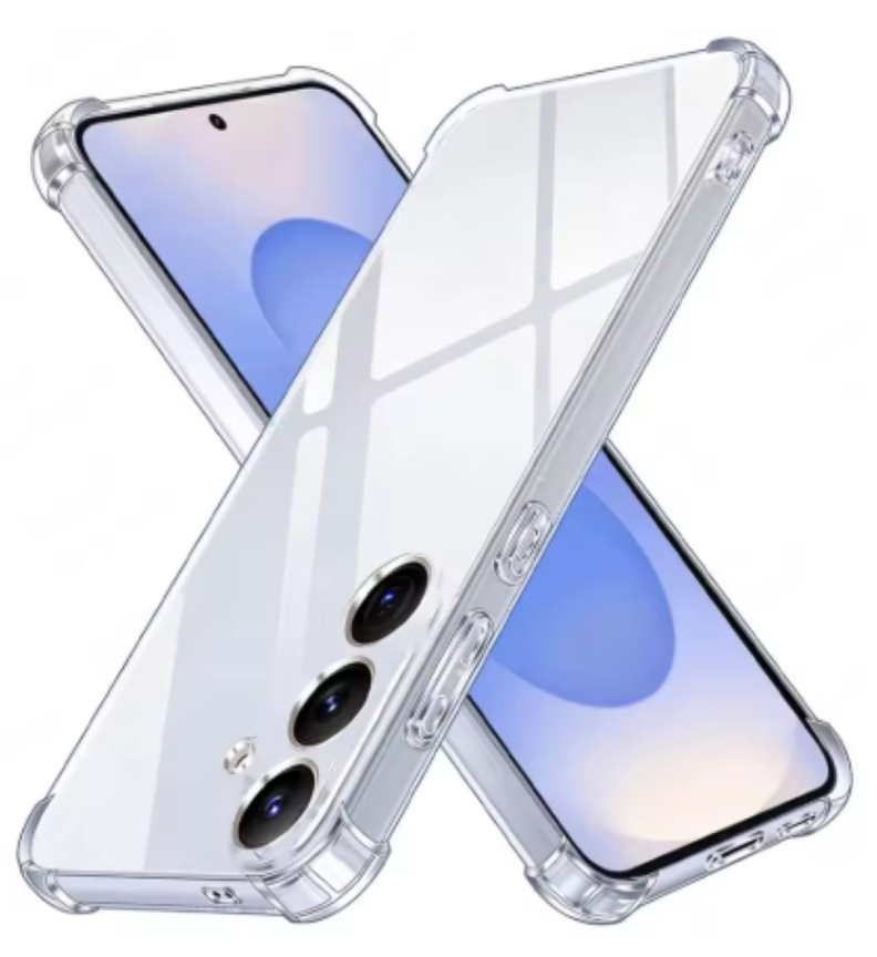 Carcasa Para Samsung A56 5g Transparente Reforzada-1
