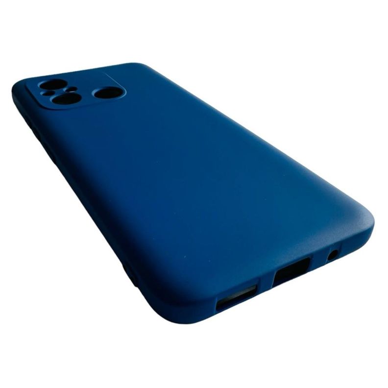 Carcasa Funda Para Xiaomi Redmi 12c Silicona Color Azul-2