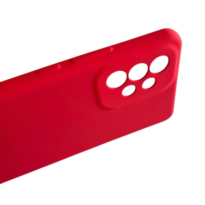 Carcasa Funda Para Samsung A53 5g Silicona Rojo-1