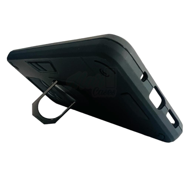Carcasa Para Xiaomi Redmi 12c Anti Golpes Anillo Negro-2