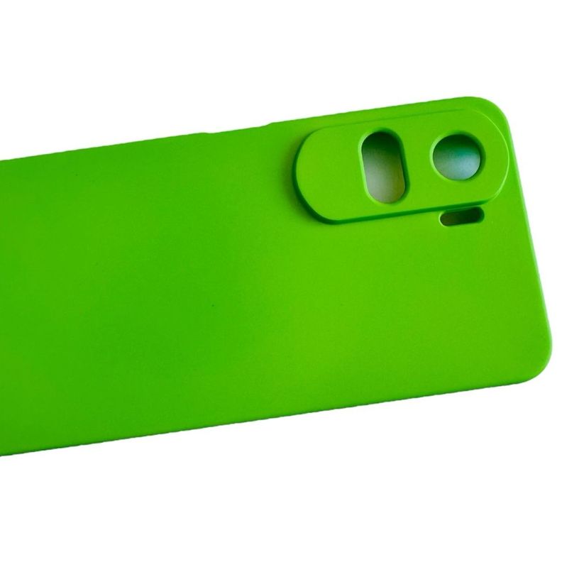 Carcasa Funda Para Honor 90 Lite 5g Silicona Verde-1