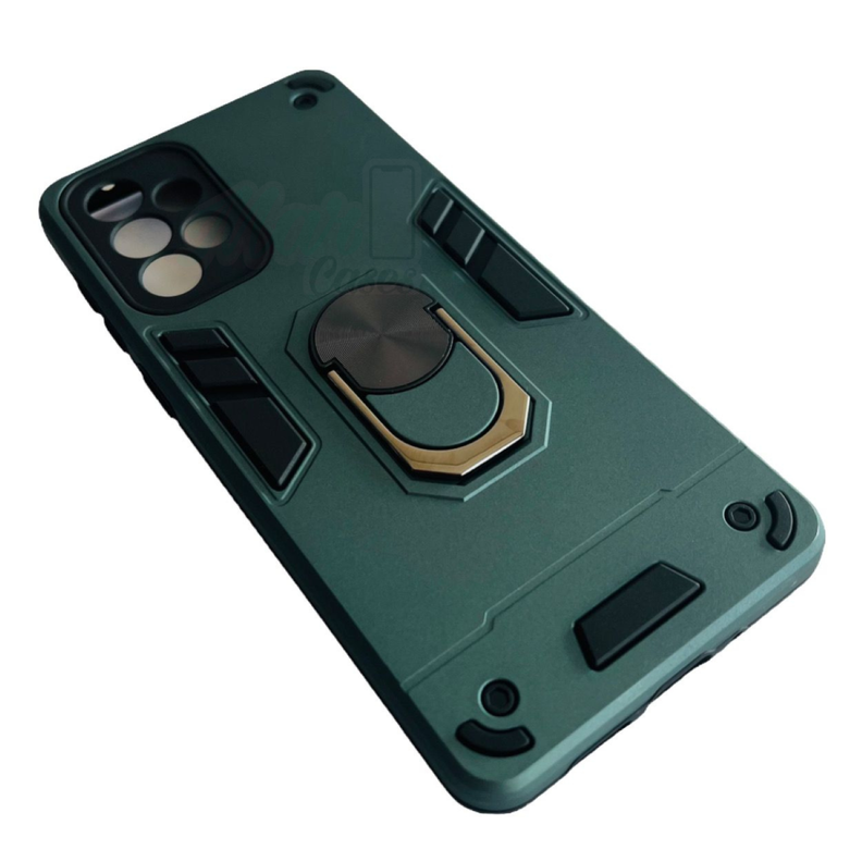 Carcasa Para Samsung A73 5g Anti Golpes Anillo Plomo-0