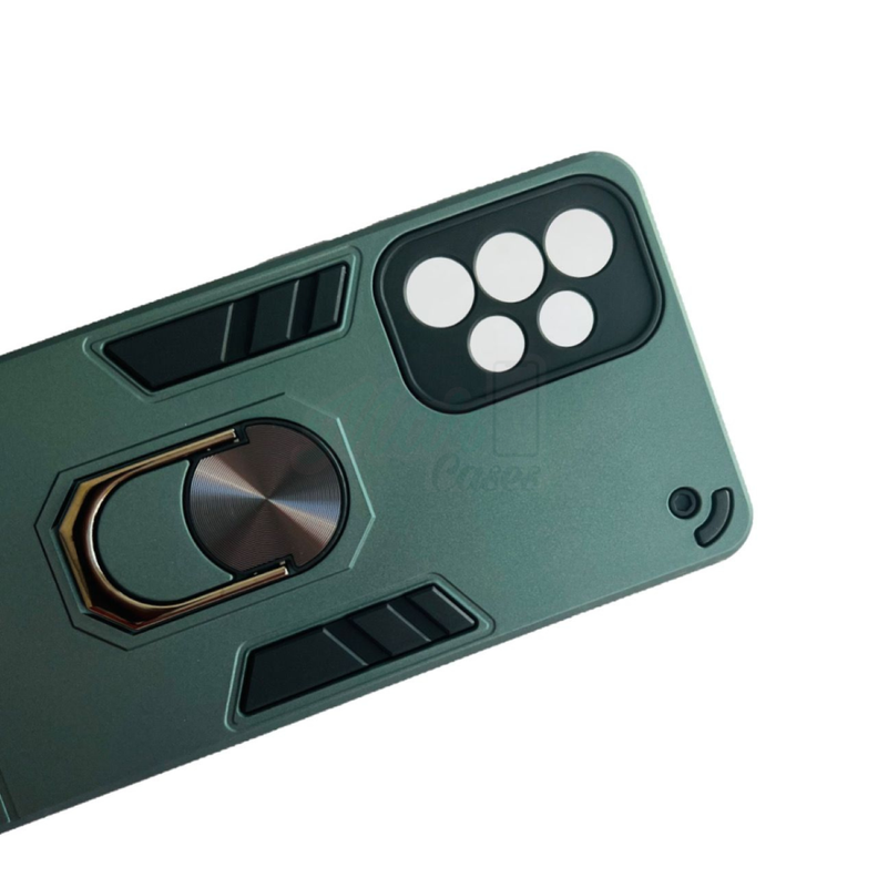 Carcasa Para Samsung A73 5g Anti Golpes Anillo Plomo-1