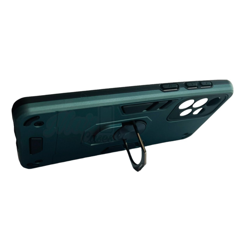 Carcasa Para Samsung A73 5g Anti Golpes Anillo Plomo-2