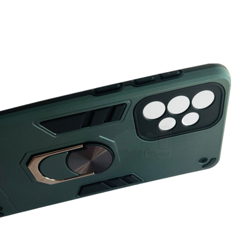 Carcasa Para Samsung A73 5g Anti Golpes Anillo Plomo-3