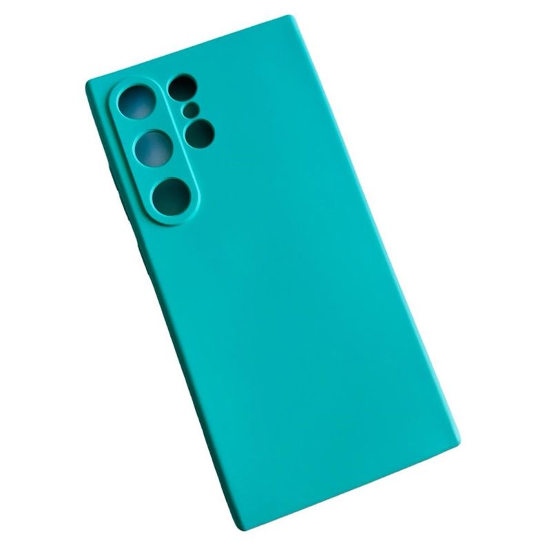 Carcasa Funda Para Samsung S24 Ultra Silicona Turquesa-0