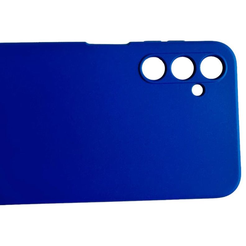 Carcasa Funda Para Samsung A24 Silicona Azul-1