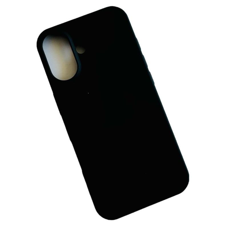 Carcasa Funda Para iPhone 16 Plus Silicona Color Negro-0