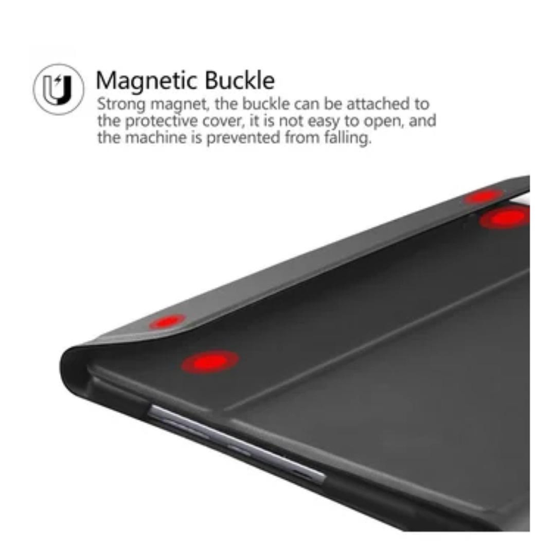 Funda Con Teclado Negro Para Samsung S9/S9 Fe 10.9 Español-2