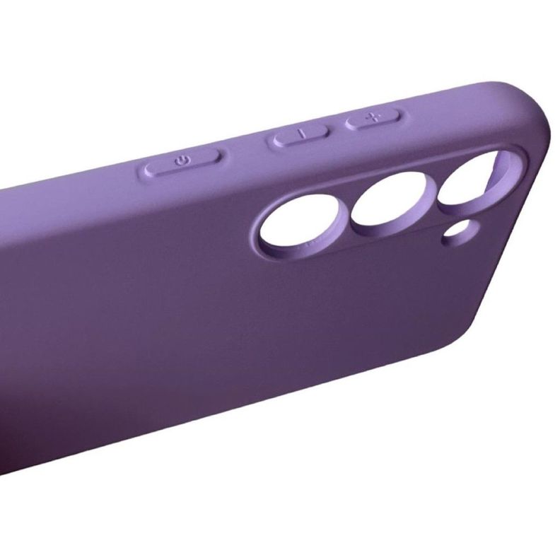 Carcasa Para Samsung A34 5g Silicona Lila-1