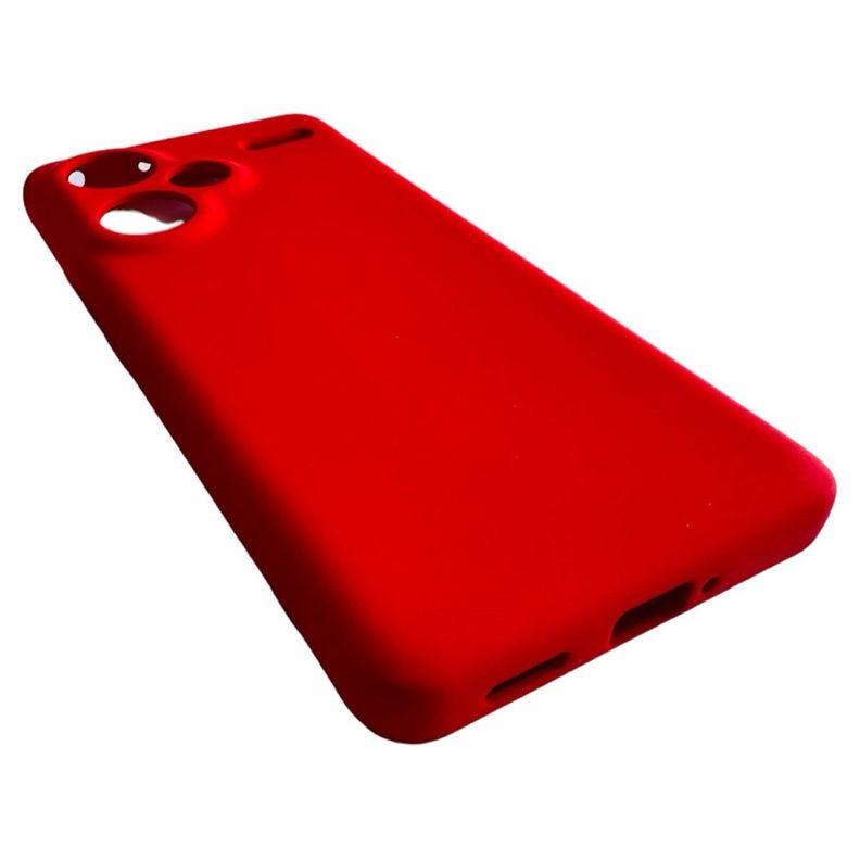 Carcasa Funda Para Xiaomi Redmi Note 13 Pro+ 5g Silicona Rojo-2