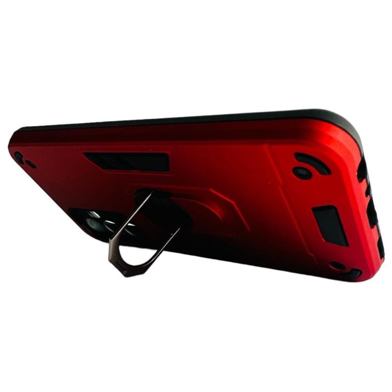 Carcasa Para Samsung A55 5g Anti Golpes Anillo Rojo-1