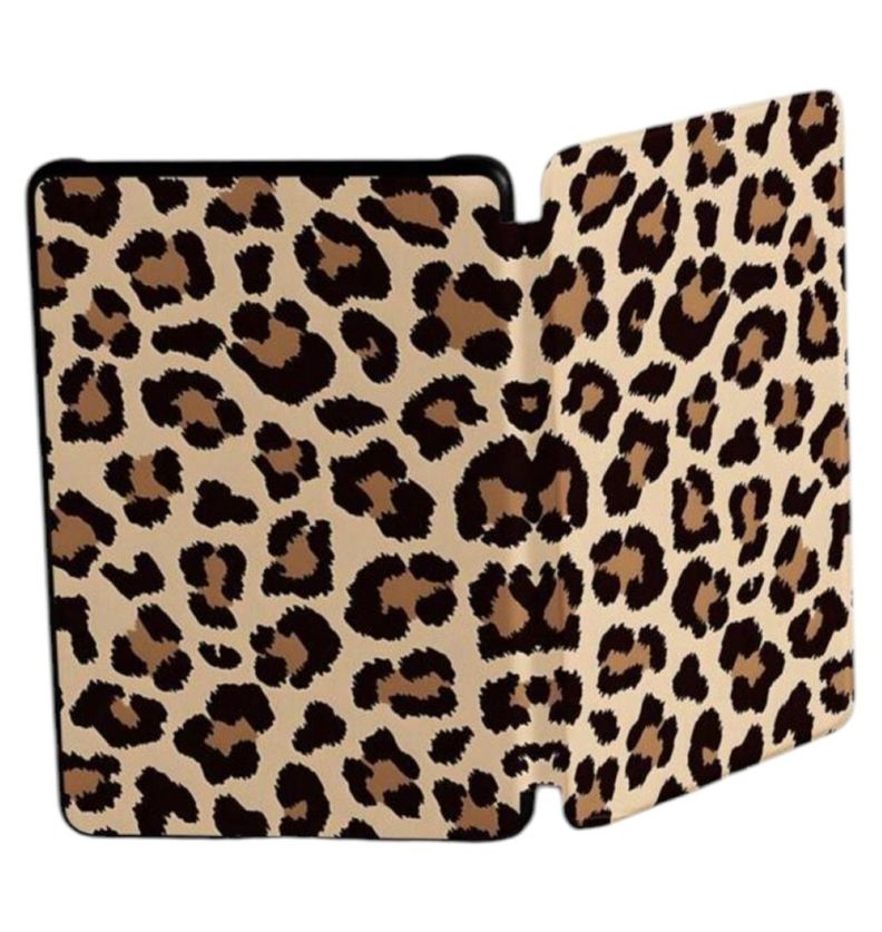 Funda Para Kindle Paperwhite 12th Gen 2024 Leopardo Marrón-0