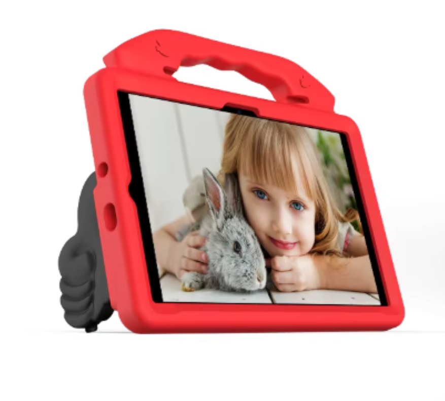 Carcasa Niños Anti-golpes Para Tablet Samsung A9+ 11 X210 Rojo-1