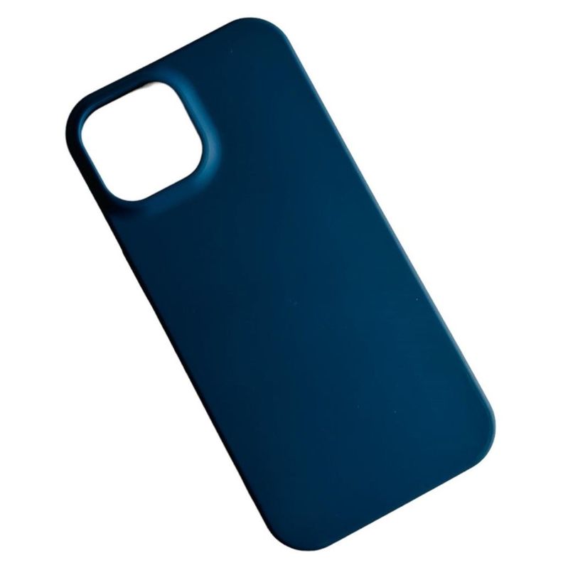 Carcasa Funda Para iPhone 15 Pro Max Silicona Color Azul-0