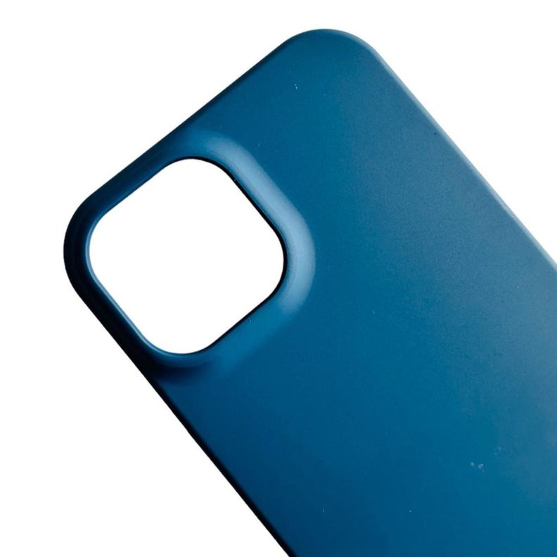 Carcasa Funda Para iPhone 15 Pro Max Silicona Color Azul-1