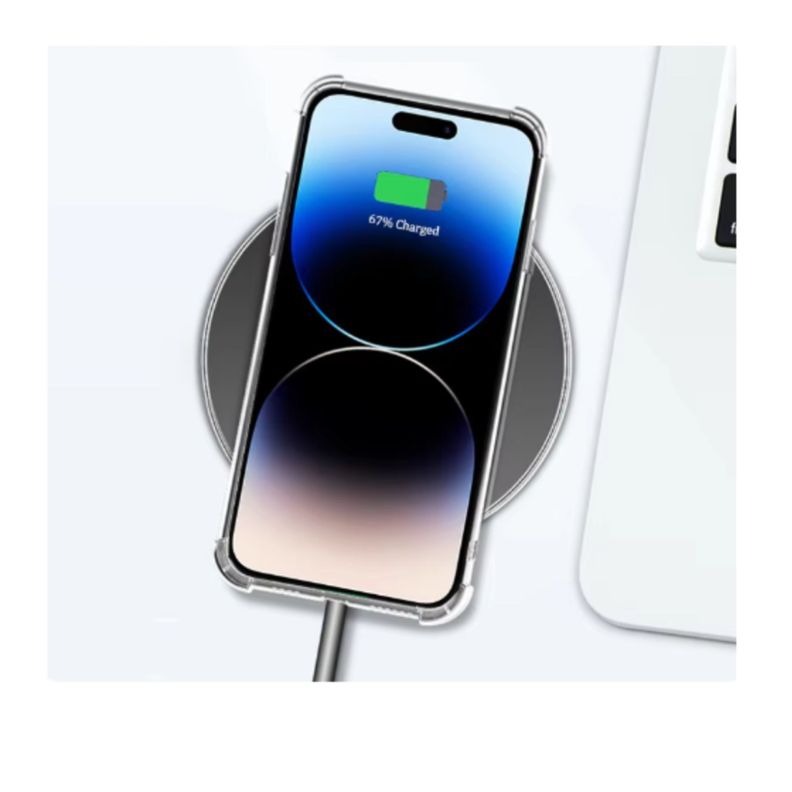 Carcasa Funda Transparente Reforzada Para iPhone 16 Plus-1