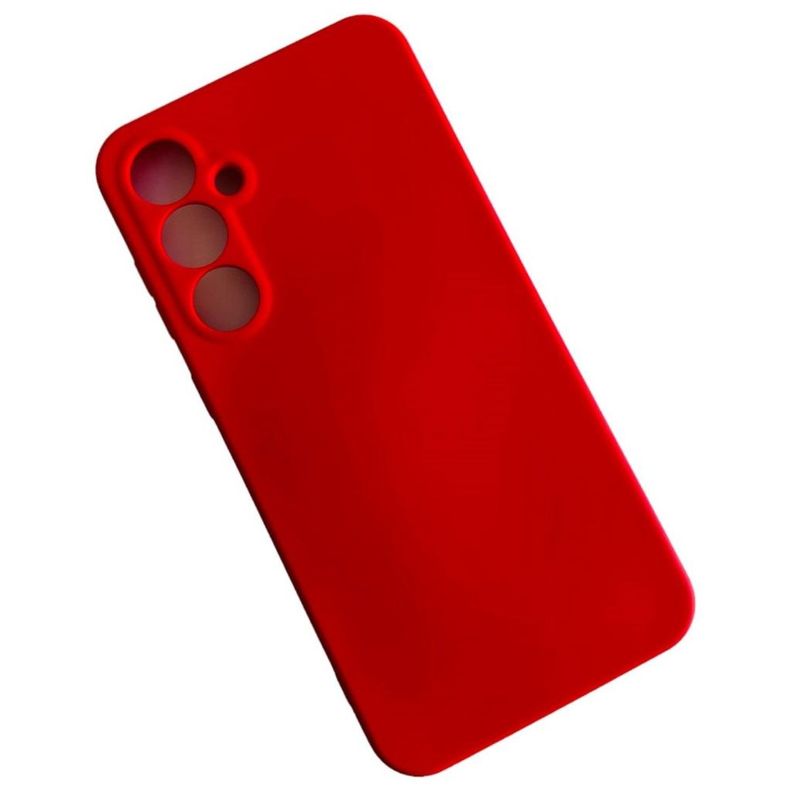 Carcasa Funda Para Samsung S24 Fe Silicona Rojo-0