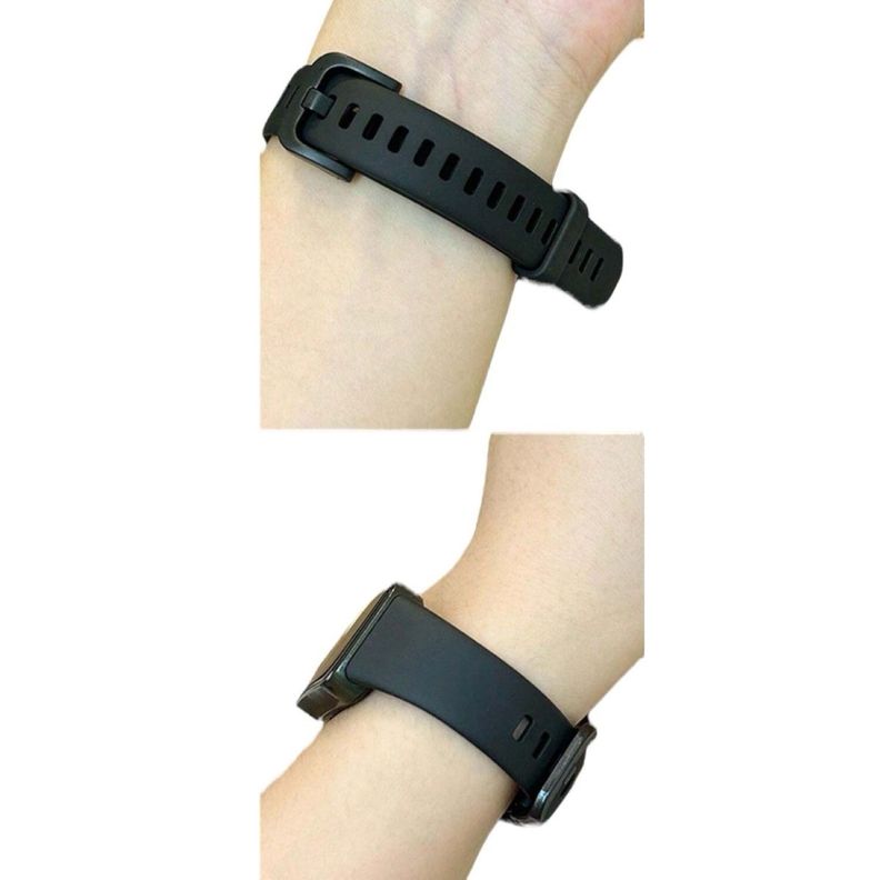 Correa De Repuesto Silicona Para Huawei Honor Band 8 Negro-1
