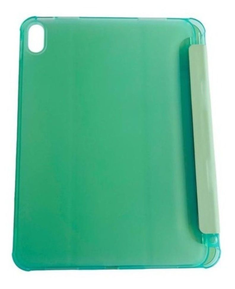 Funda Para iPad A16 11th Gene 11 Ranura Apple Pencil Verde-5