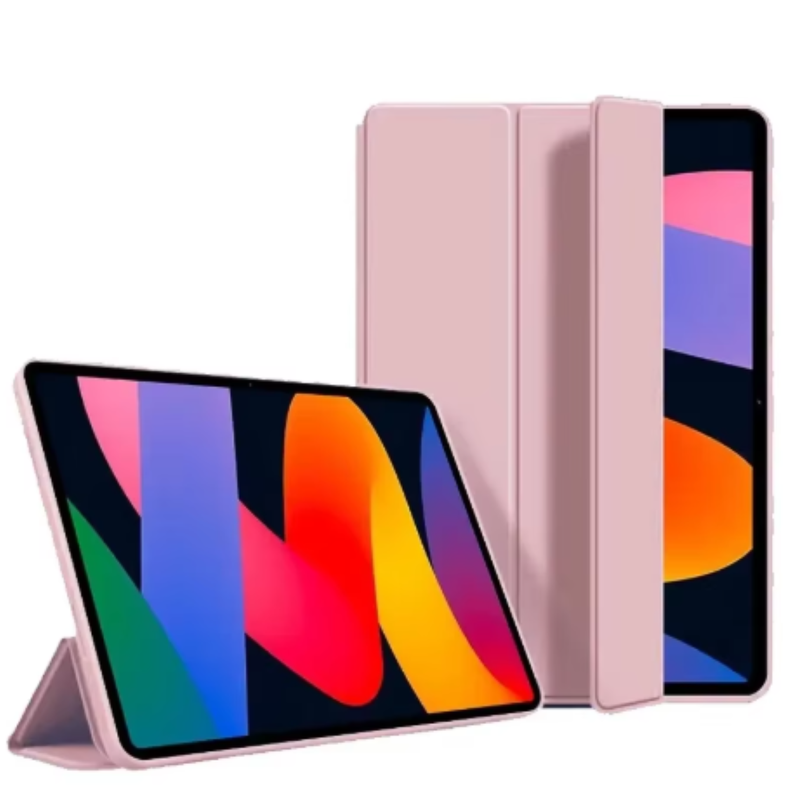 Funda Carcasa Smart Cover Para Tablet Xiaomi Pad SE 11 2023 Rosado-1