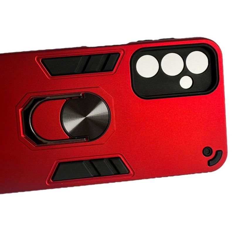 Carcasa Para Samsung A24 Anti Golpes Anillo Rojo-3