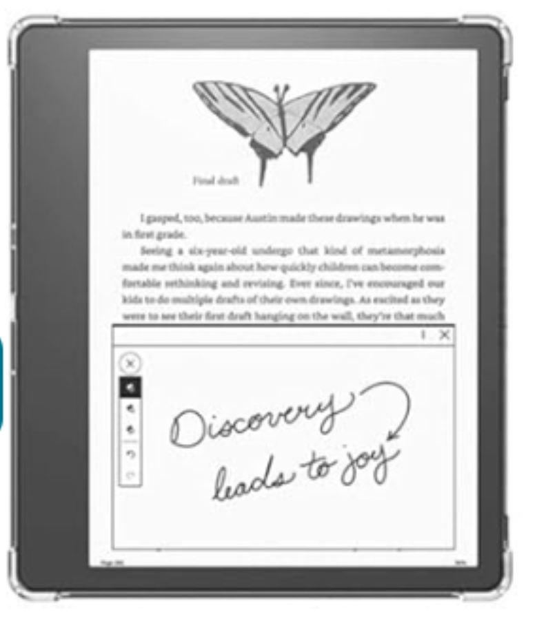 Funda Transparente Reforzada Para Amazon Kindle Scribe 10.2"-1