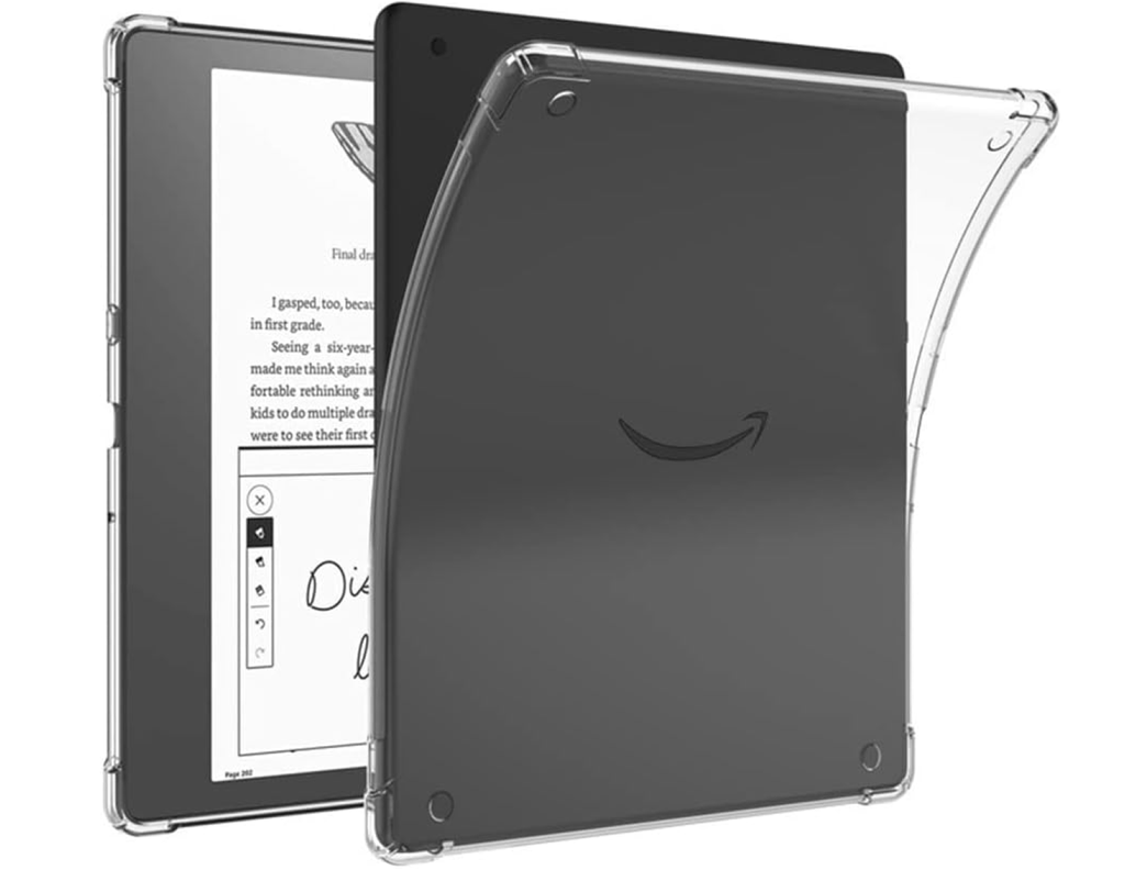 Funda Transparente Reforzada Para Amazon Kindle Scribe 10.2"-0