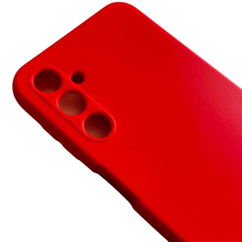 Carcasa Funda Para Samsung A24 Silicona Rojo-3
