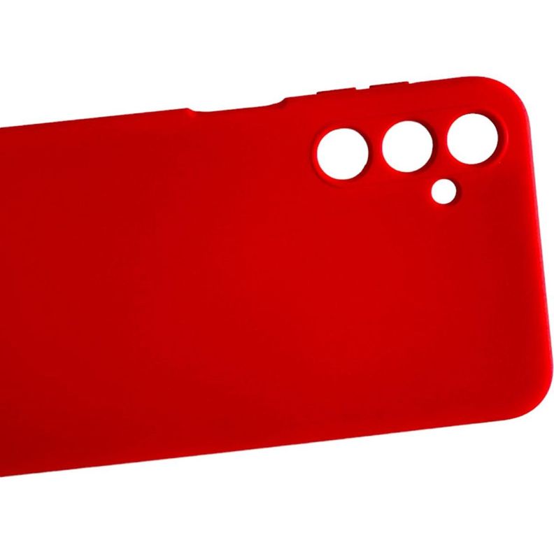 Carcasa Funda Para Samsung A24 Silicona Rojo-4