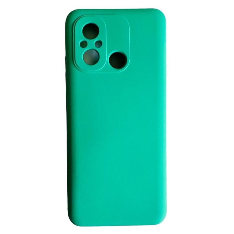 Carcasa Funda Para Xiaomi Redmi 12c Silicona Color Turquesa-0