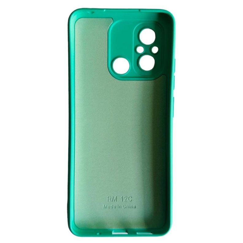 Carcasa Funda Para Xiaomi Redmi 12c Silicona Color Turquesa-3