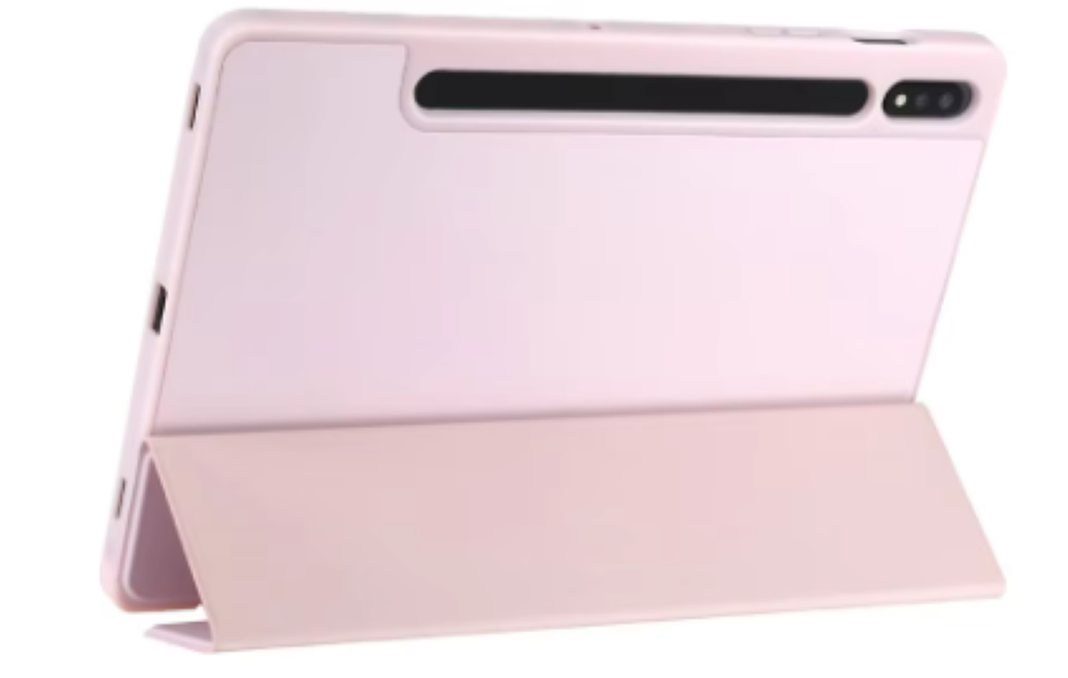 Funda Con Ranura Para Samsung Tab S10 Ultra 14.6 Rosado-0