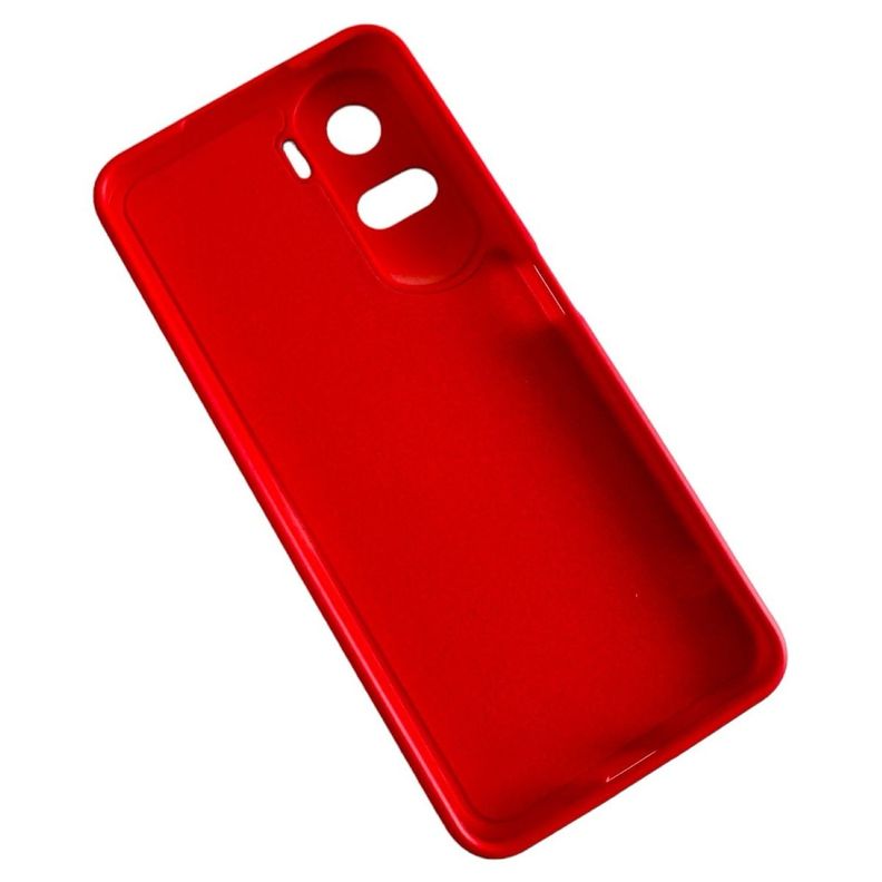Carcasa Funda Para Honor 90 Lite 5g Silicona Rojo-1