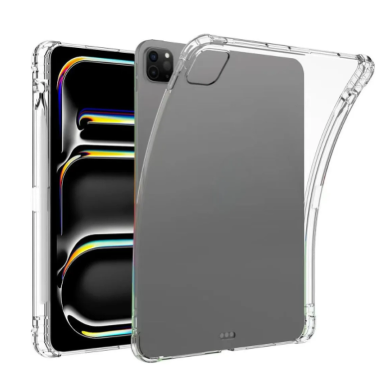 Carcasa Transparente Con Ranura Para iPad Pro 11 M4 2024-0