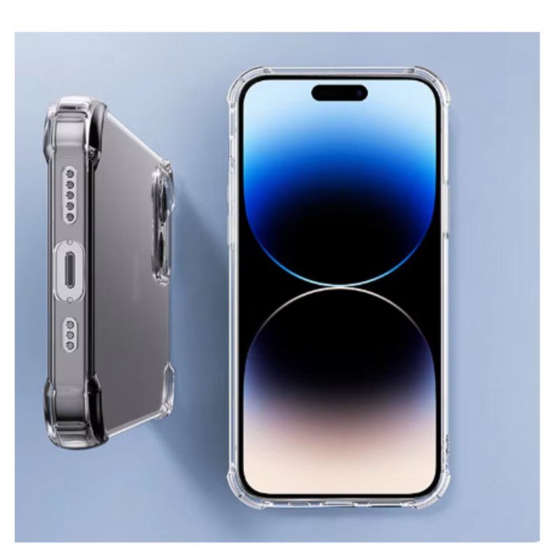 Carcasa Funda Transparente Reforzada Para iPhone 16-2
