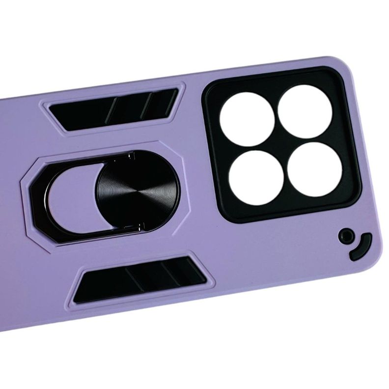 Carcasa Para Xiaomi 14t Pro 5g Anti Golpes Anillo Lila-2