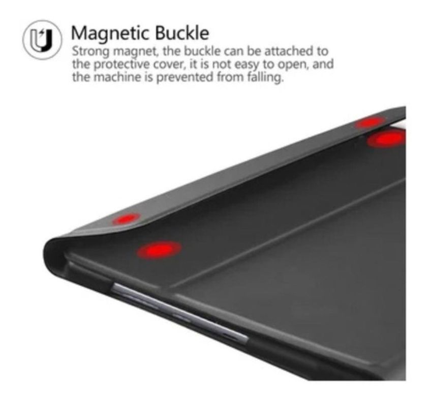 Funda Con Teclado Negro Para iPad Pro 12.9 3era/4ta/5ta/6ta-4