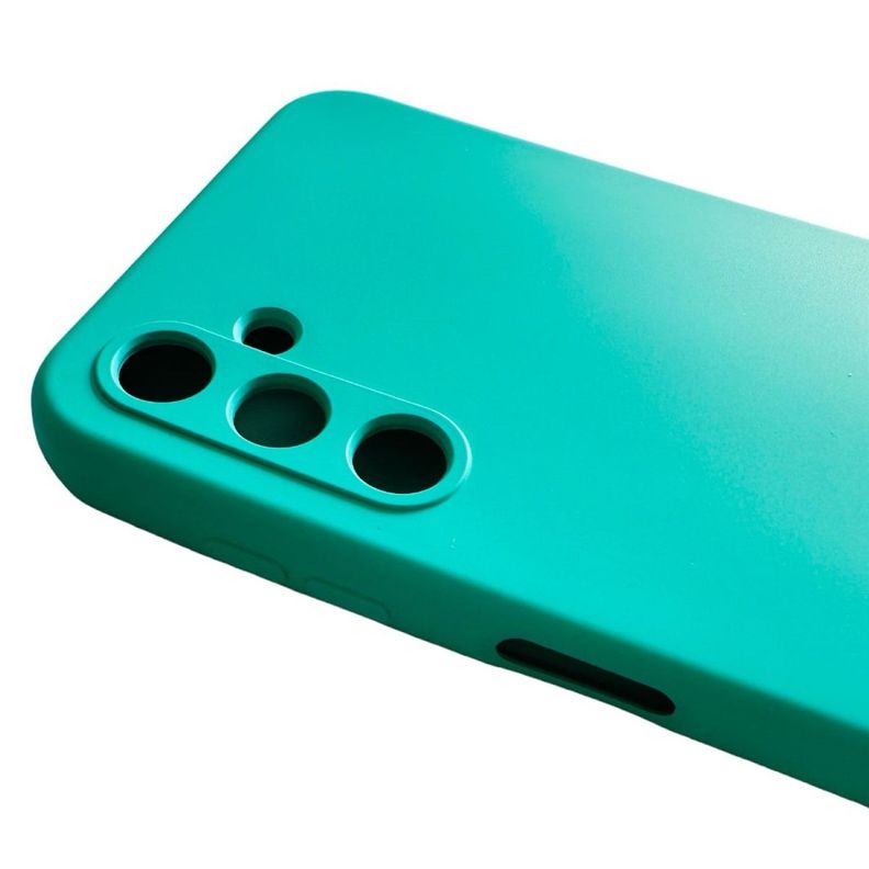 Carcasa Para Samsung A14 5g Silicona Turquesa-1