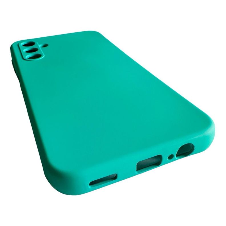 Carcasa Para Samsung A14 5g Silicona Turquesa-2