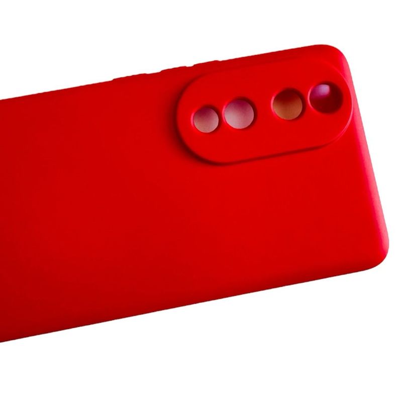 Carcasa Funda Para Honor 90 5g Silicona Rojo-2