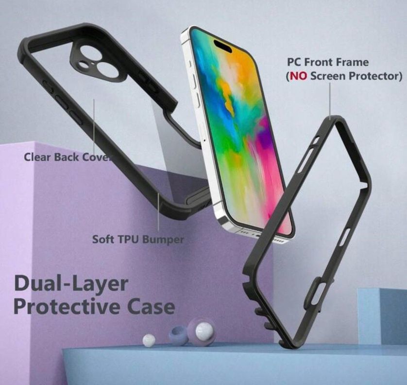 Carcasa Funda Para iPhone 16 Anti Golpes Reforzada-3