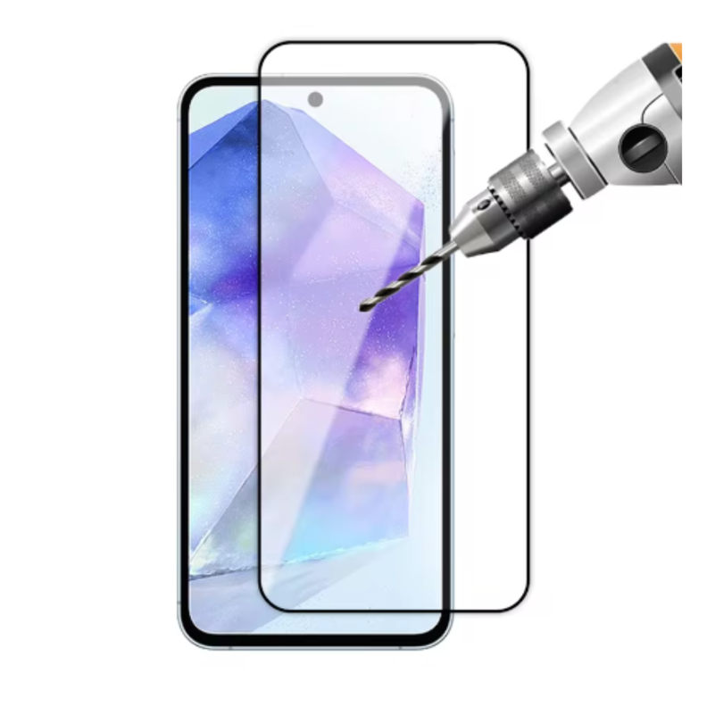 Mica Lámina Vidrio Templado Completa Para Samsung A55 5g-0