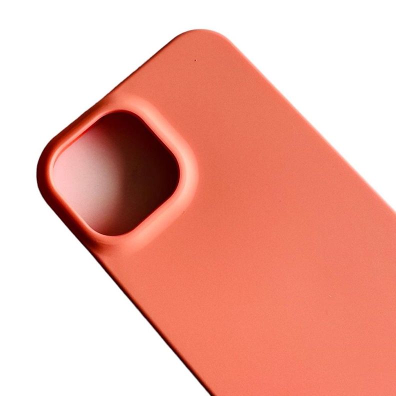 Carcasa Funda Para iPhone 15 Pro Max Silicona Color Rosa Palo-1